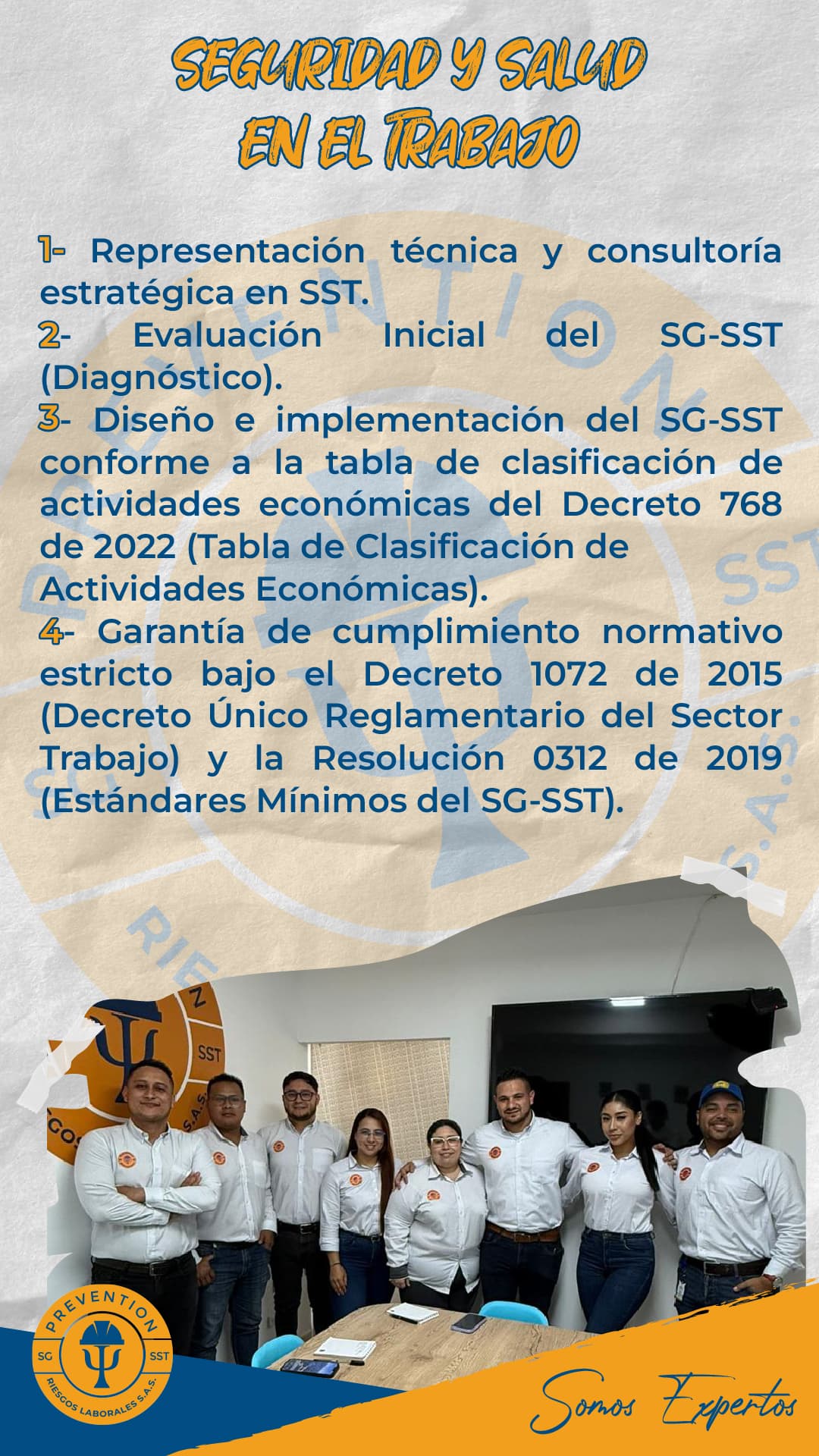 Portafolio de servicios Prevention Riesgos Laborales, lámina 6
