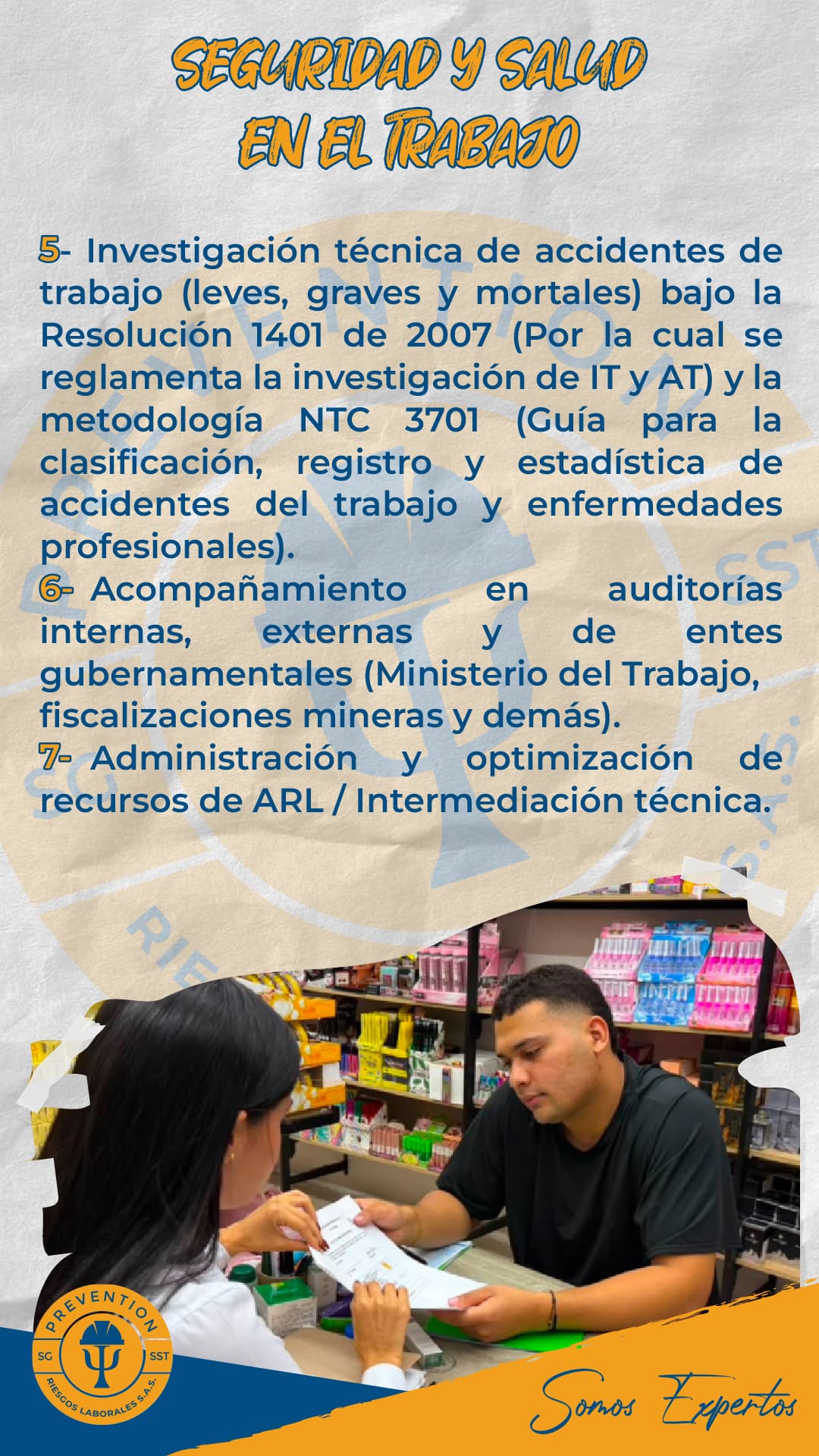 Portafolio de servicios Prevention Riesgos Laborales, lámina 7