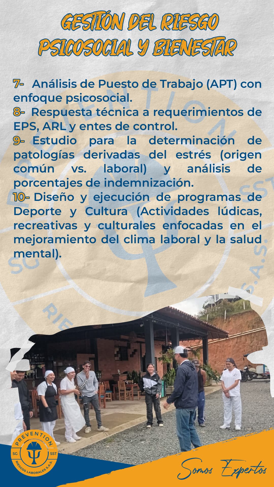 Portafolio de servicios Prevention Riesgos Laborales, lámina 12