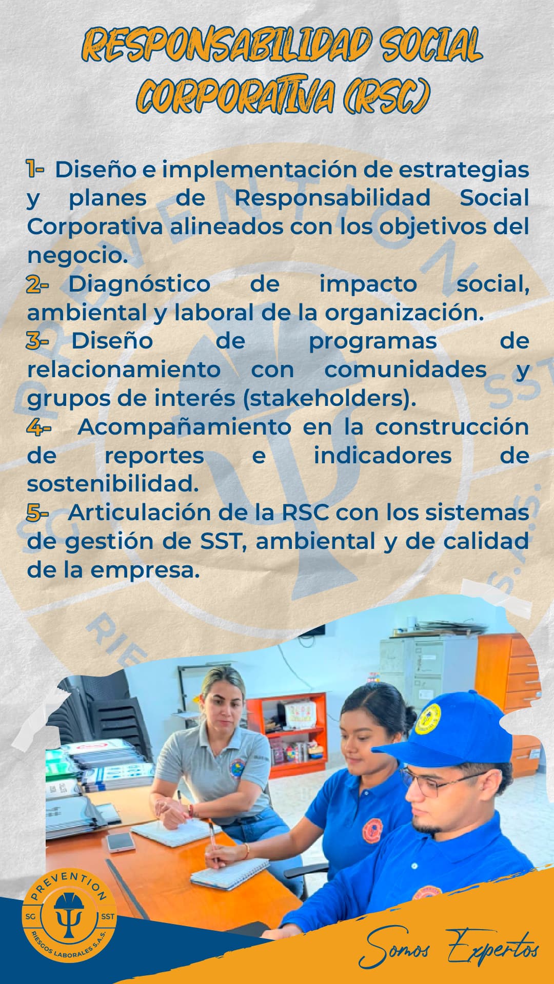 Portafolio de servicios Prevention Riesgos Laborales, lámina 13