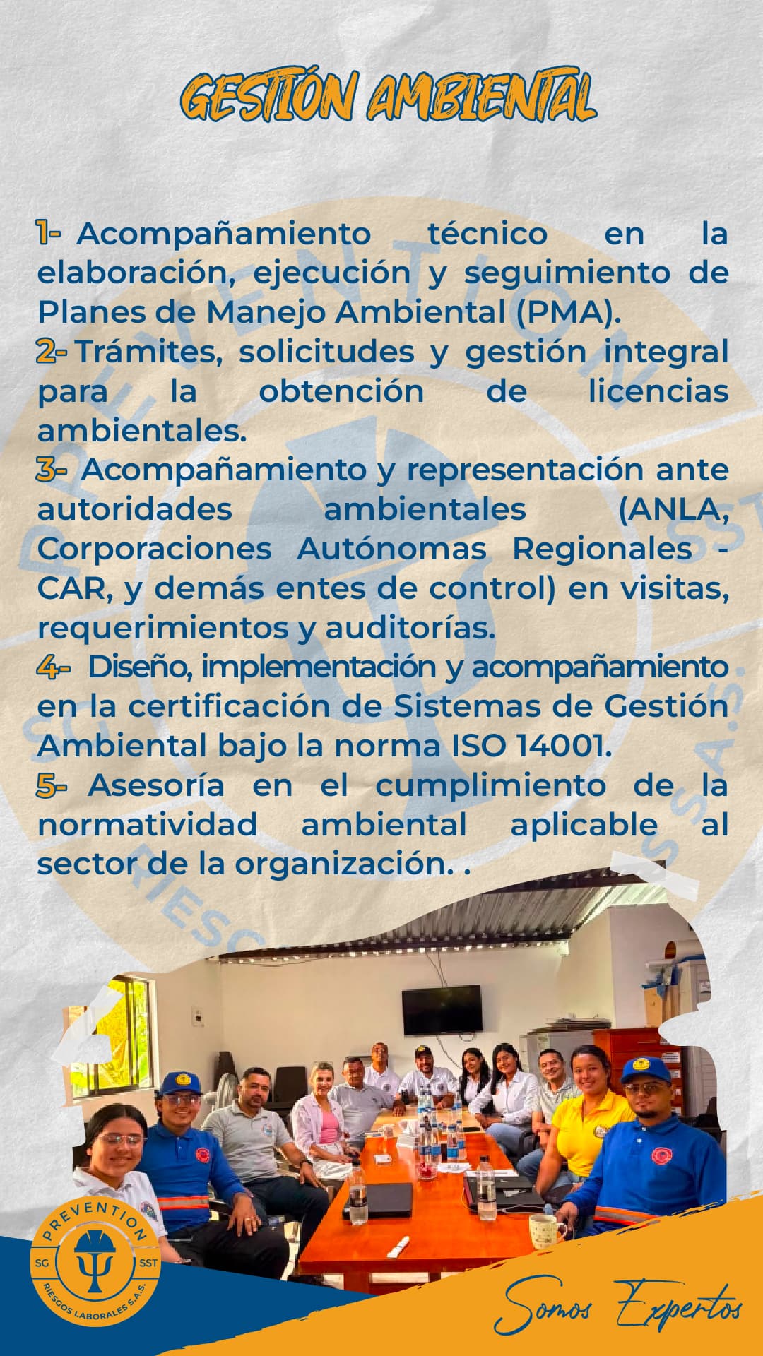Portafolio de servicios Prevention Riesgos Laborales, lámina 14
