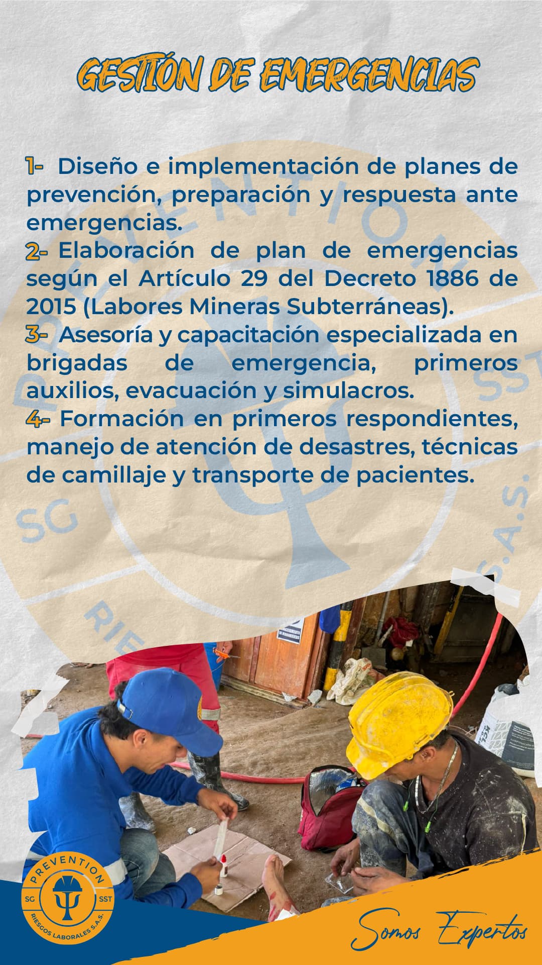 Portafolio de servicios Prevention Riesgos Laborales, lámina 17
