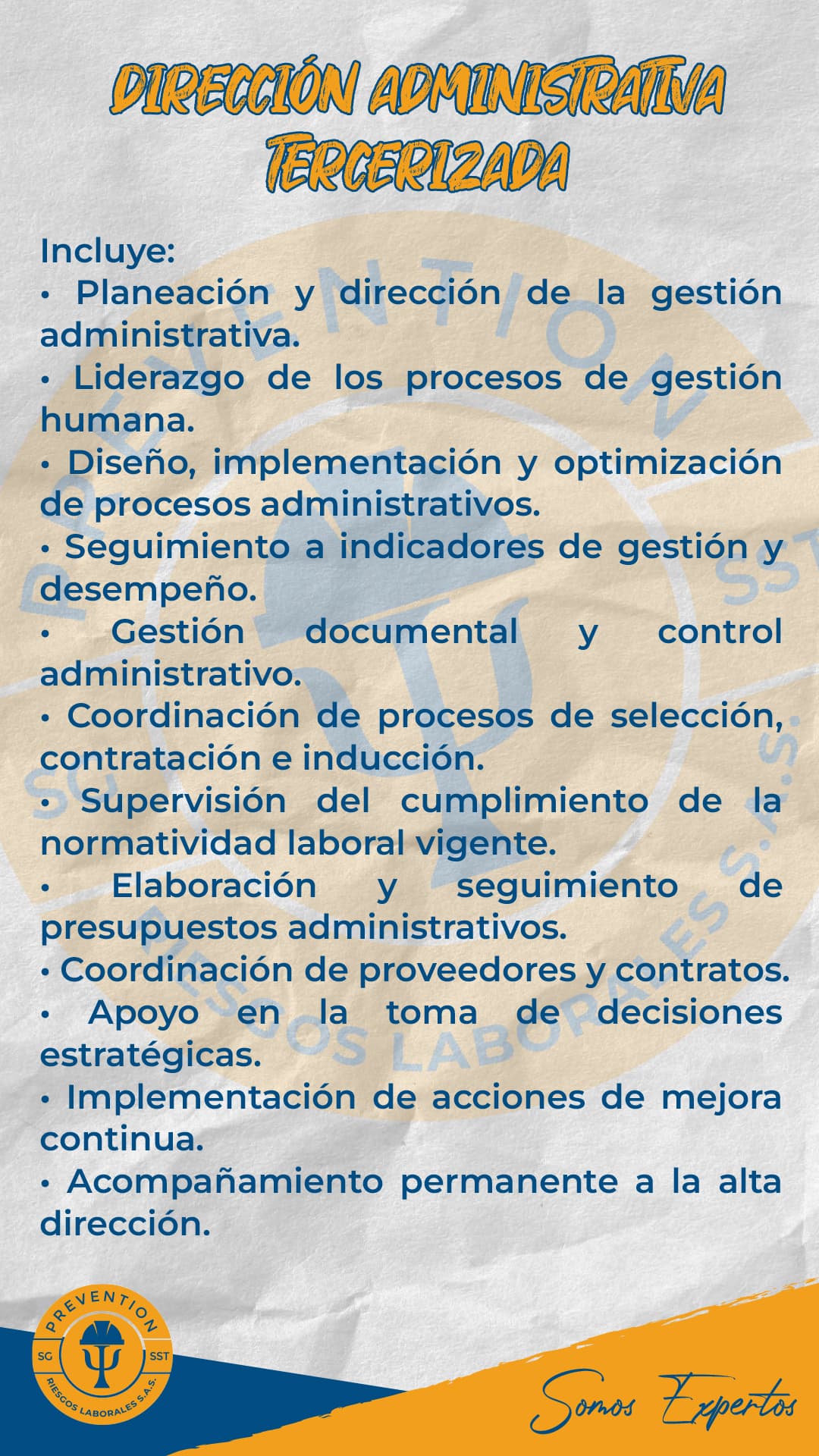 Portafolio de servicios Prevention Riesgos Laborales, lámina 25