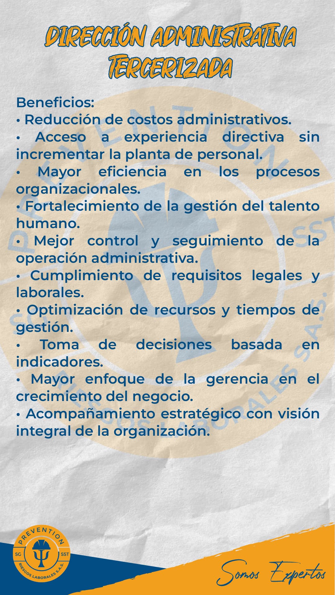 Portafolio de servicios Prevention Riesgos Laborales, lámina 26