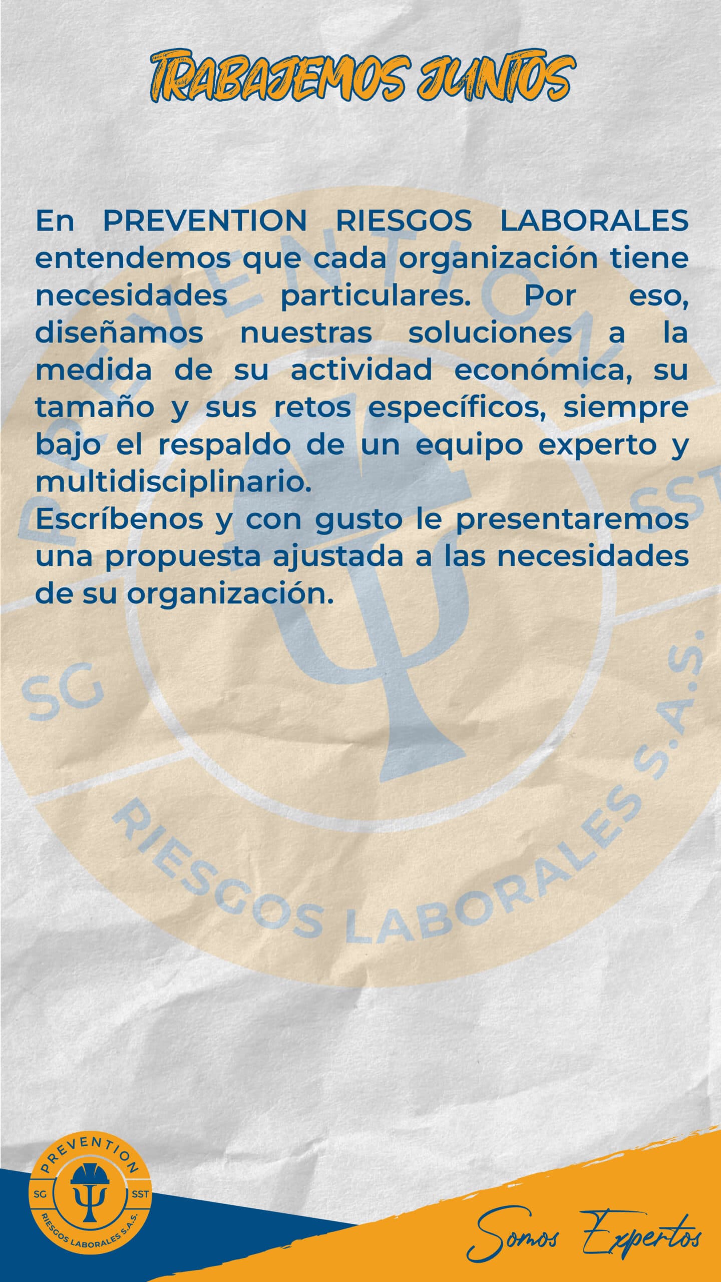 Portafolio de servicios Prevention Riesgos Laborales, lámina 28